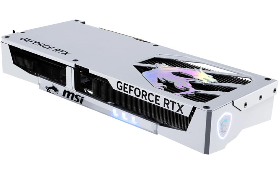 MSI Grafikkarte GeForce RTX 5070 GAMING TRIO OC Weiss 12 GB