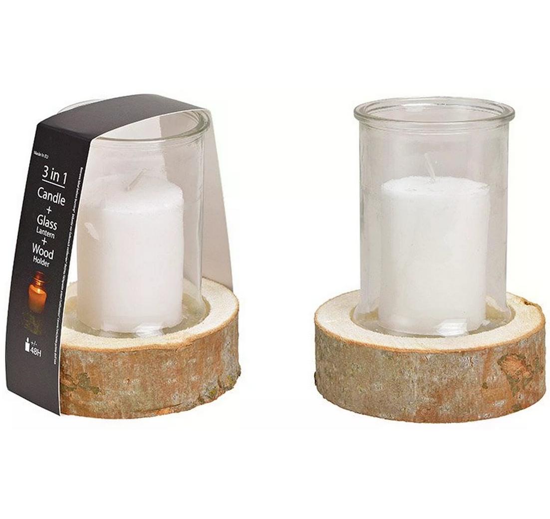 G. Wurm Weihnachtswindlicht 2 Stück 14 x 18 cm, Nature/Transparent G. Wurm Weihnachtswindlicht 2 Stück 14 x 18 cm, Nature/Transparent