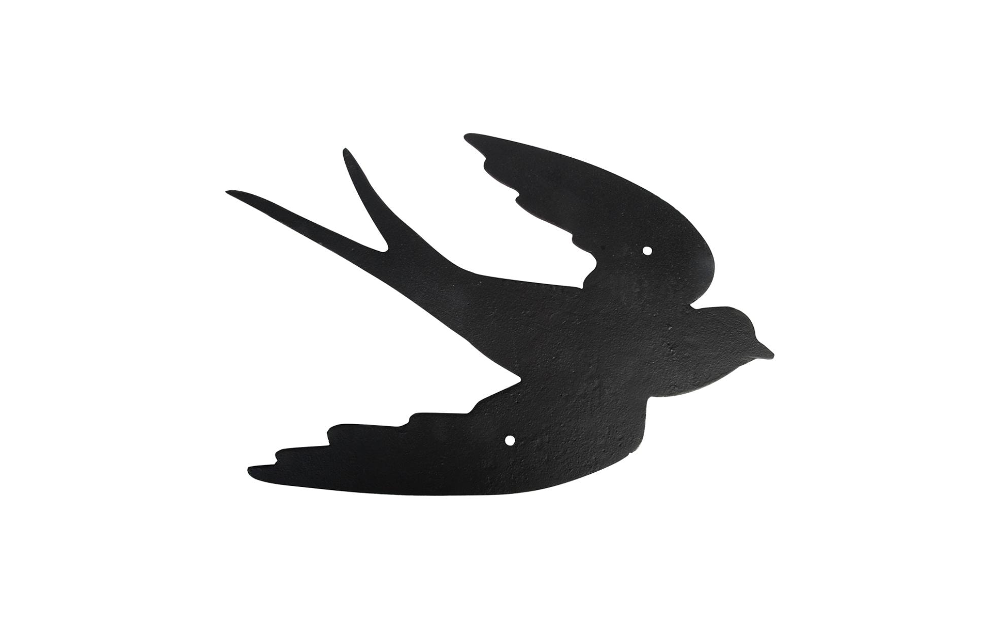 Esschert Design Wanddekoration Schwalben 2er Set