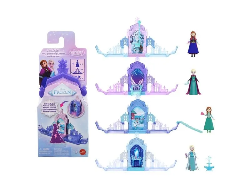 Disney Princess Eiskönigin-Spielset mit aufklappbarem Schloss assortiert Disney Princess Eiskönigin-Spielset mit aufklappbarem Schloss assortiert