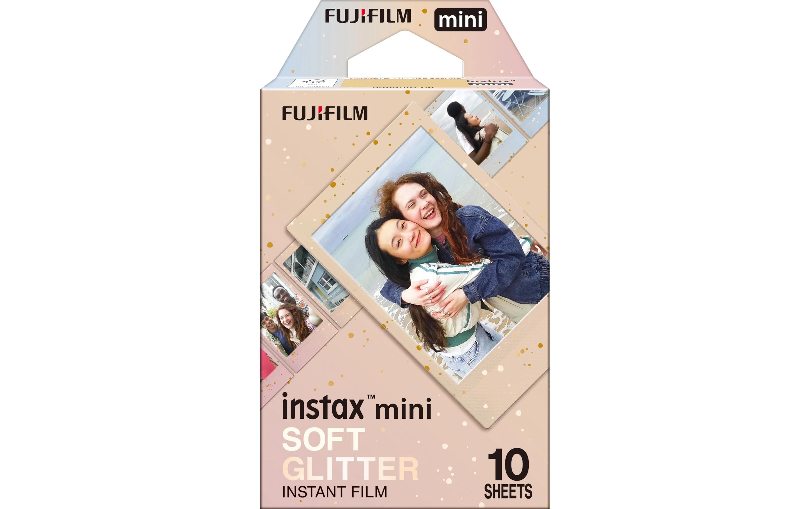 Fujifilm Instax Mini 10 Blätter Soft Glitter
