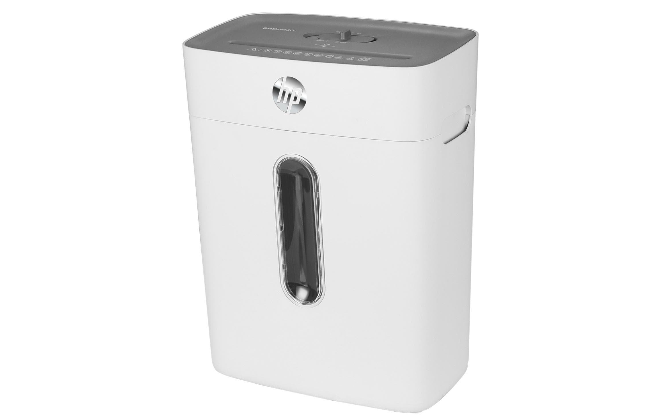 HP Aktenvernichter OneShred 8CC P-4, 8 Seiten