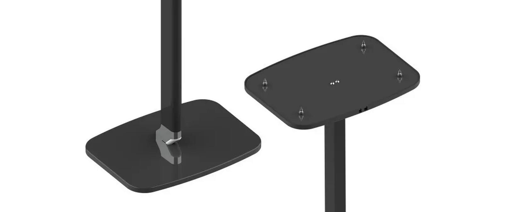 Flexson Lautsprecherständer für Sonos Five/Play: 5, Schwarz