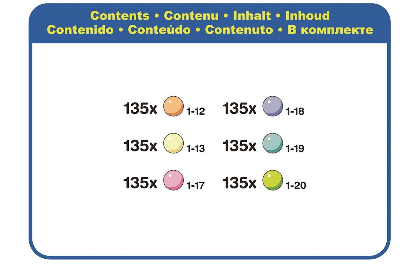 Aquabeads Bastelset Pastell Perlen