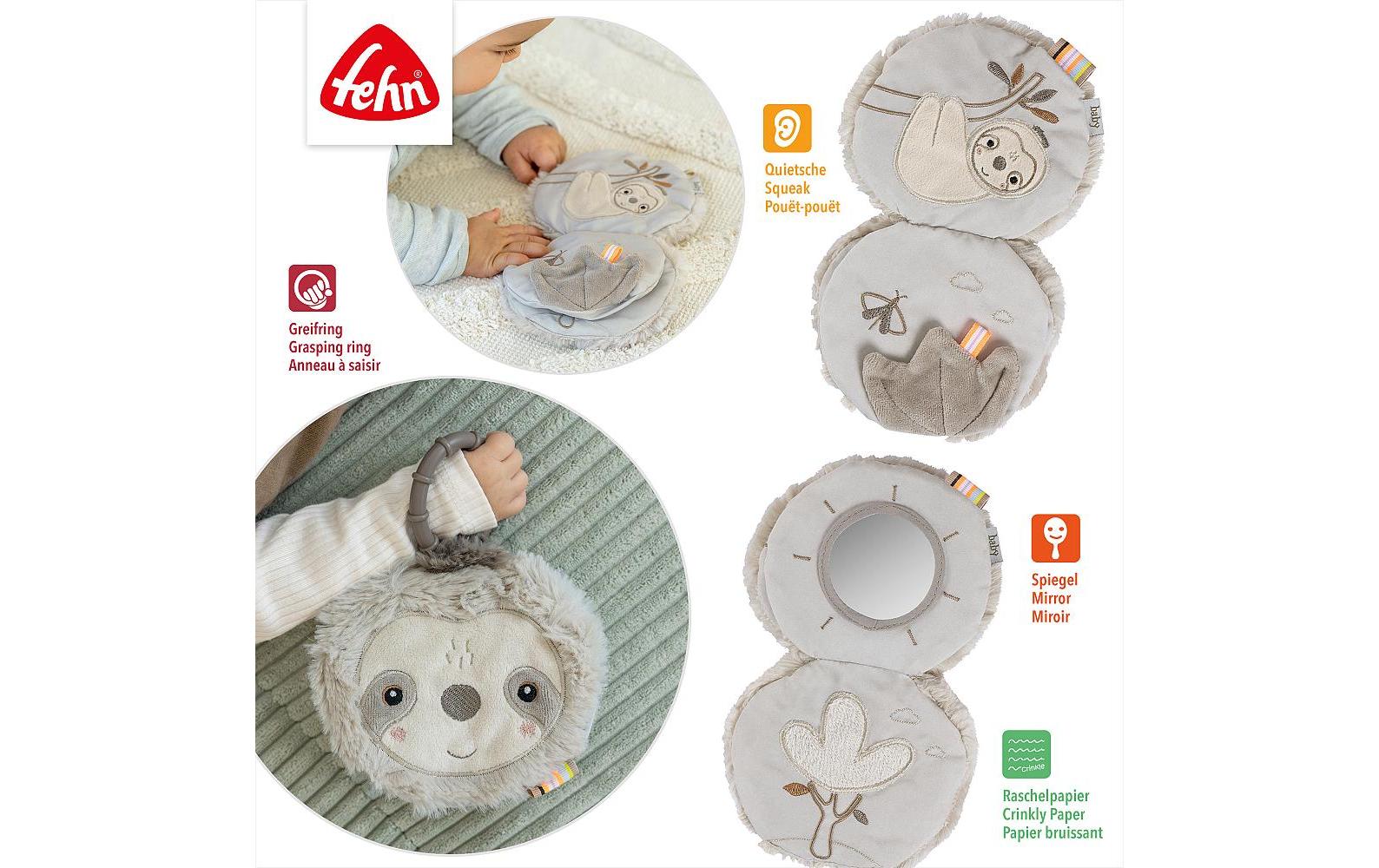 fehn Stoffbuch Faultier