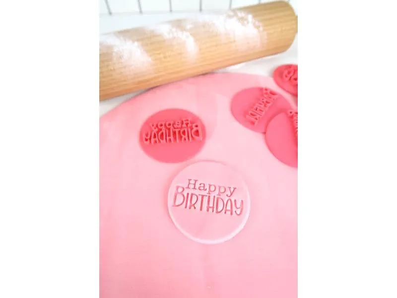 Cut my Cookies Stempel Happy Birthday Text Cut my Cookies Stempel Happy Birthday Text