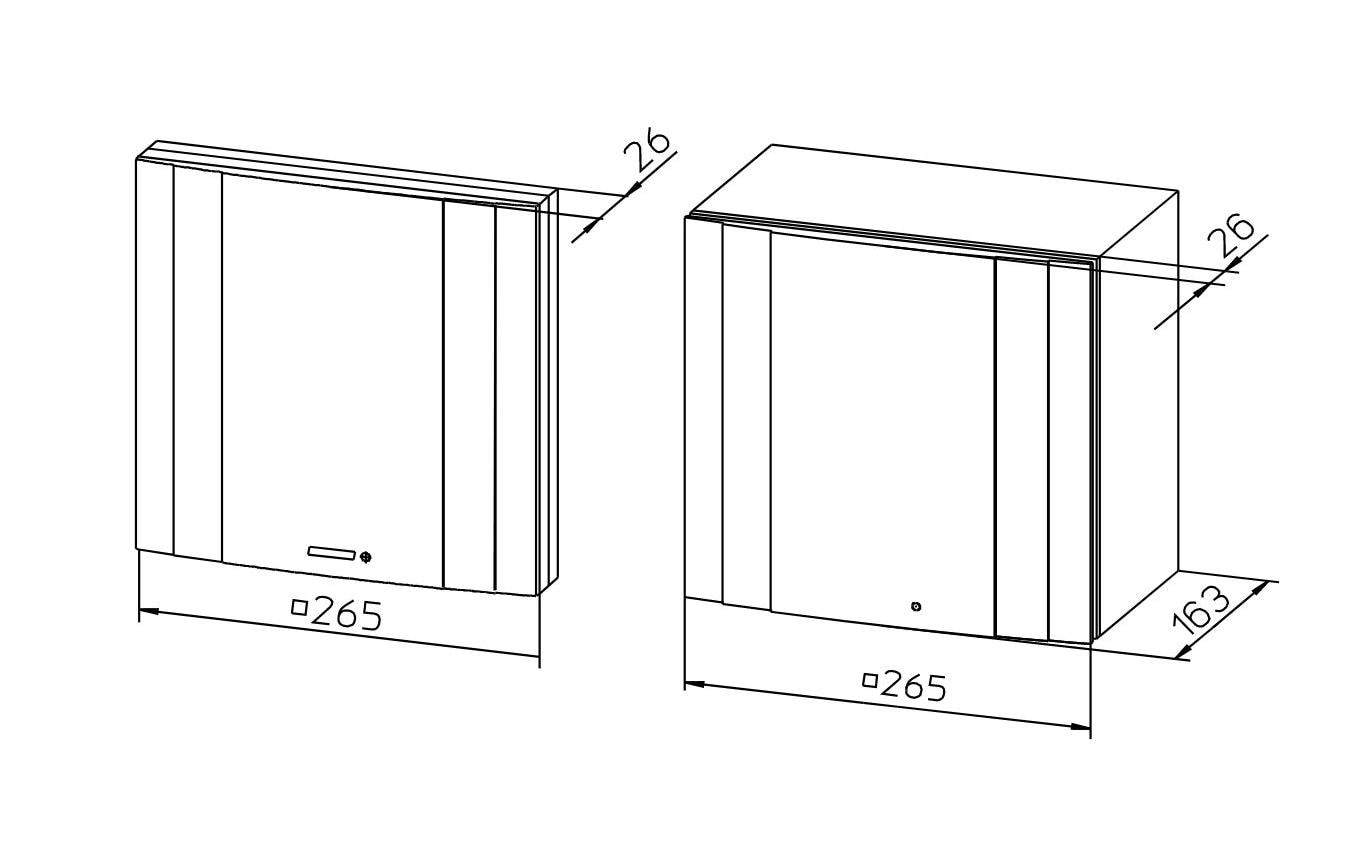 Helios Ventilatoreinsatz mit Fassade und Nachlauf VEZ100, Weiss Helios Ventilatoreinsatz mit Fassade und Nachlauf VEZ100, Weiss