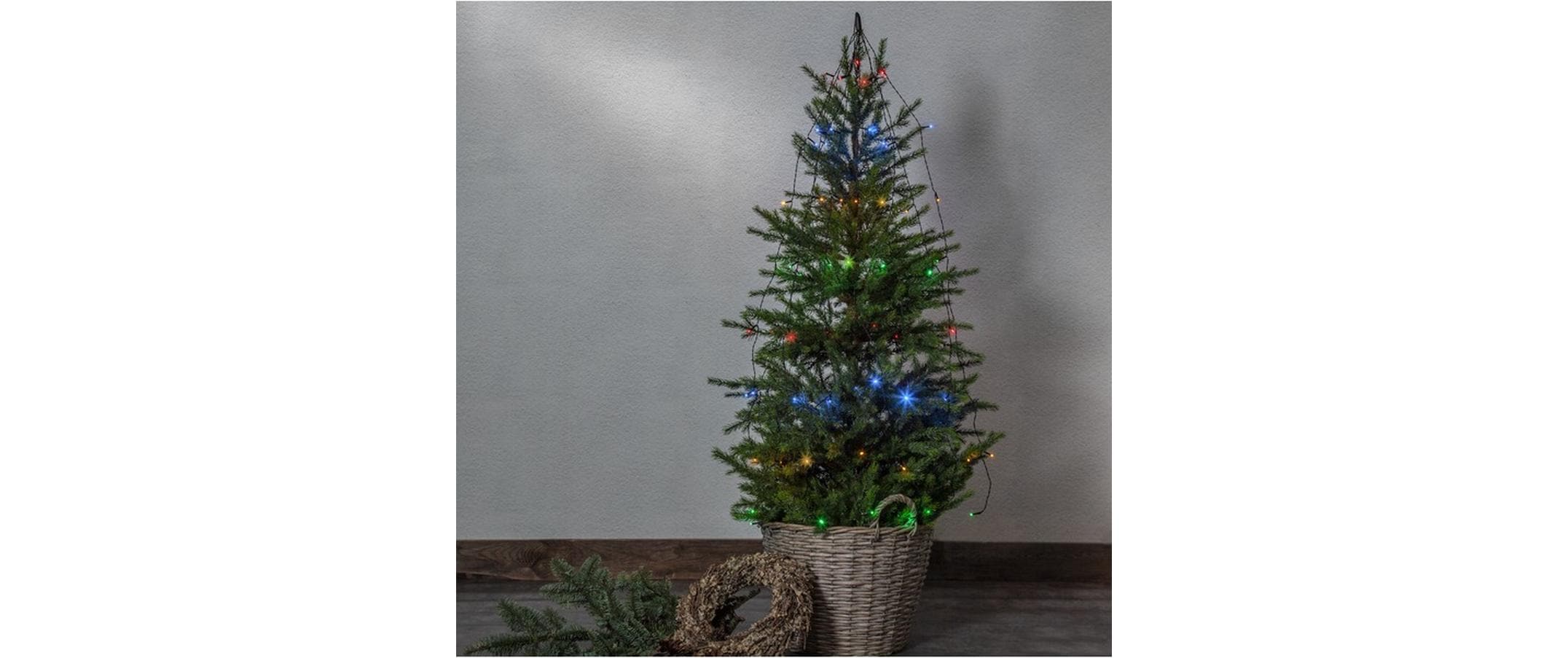 Star Trading LED-Lichterkette Akku, 64 LED, 2.7 m, Outdoor