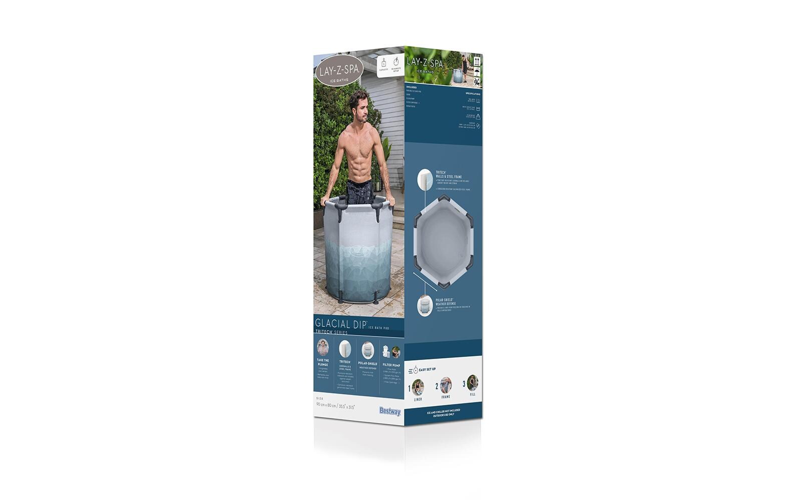 Bestway Eisbad 90 x 80 cm