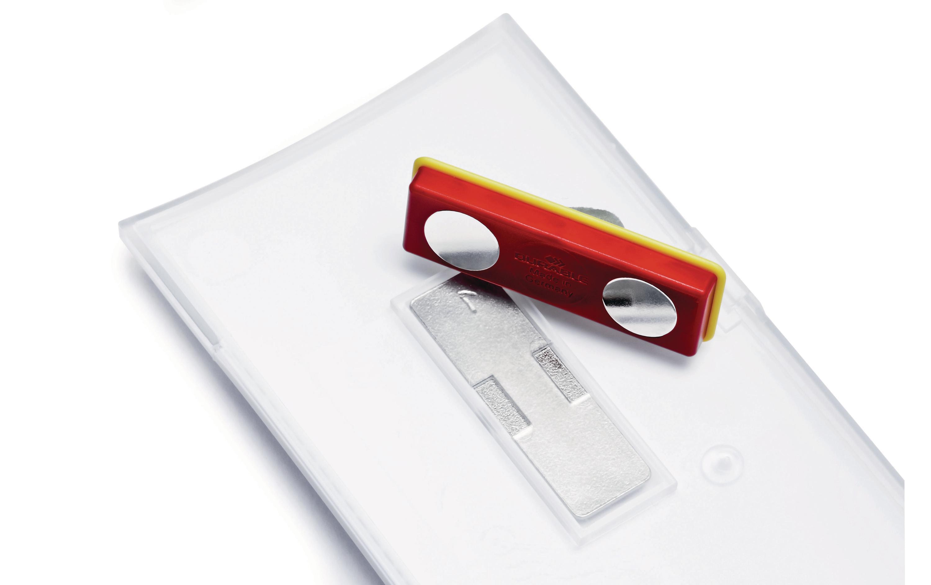 DURABLE Namensschild mit Magnet 25 x 75x40 mm DURABLE Namensschild mit Magnet 25 x 75x40 mm