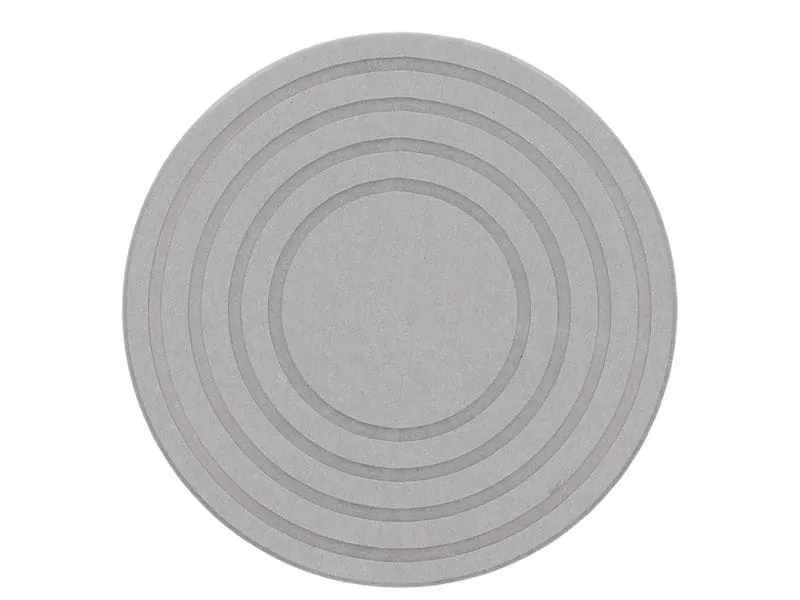 Esschert Design Untersetzer Diatomit XXL Grau