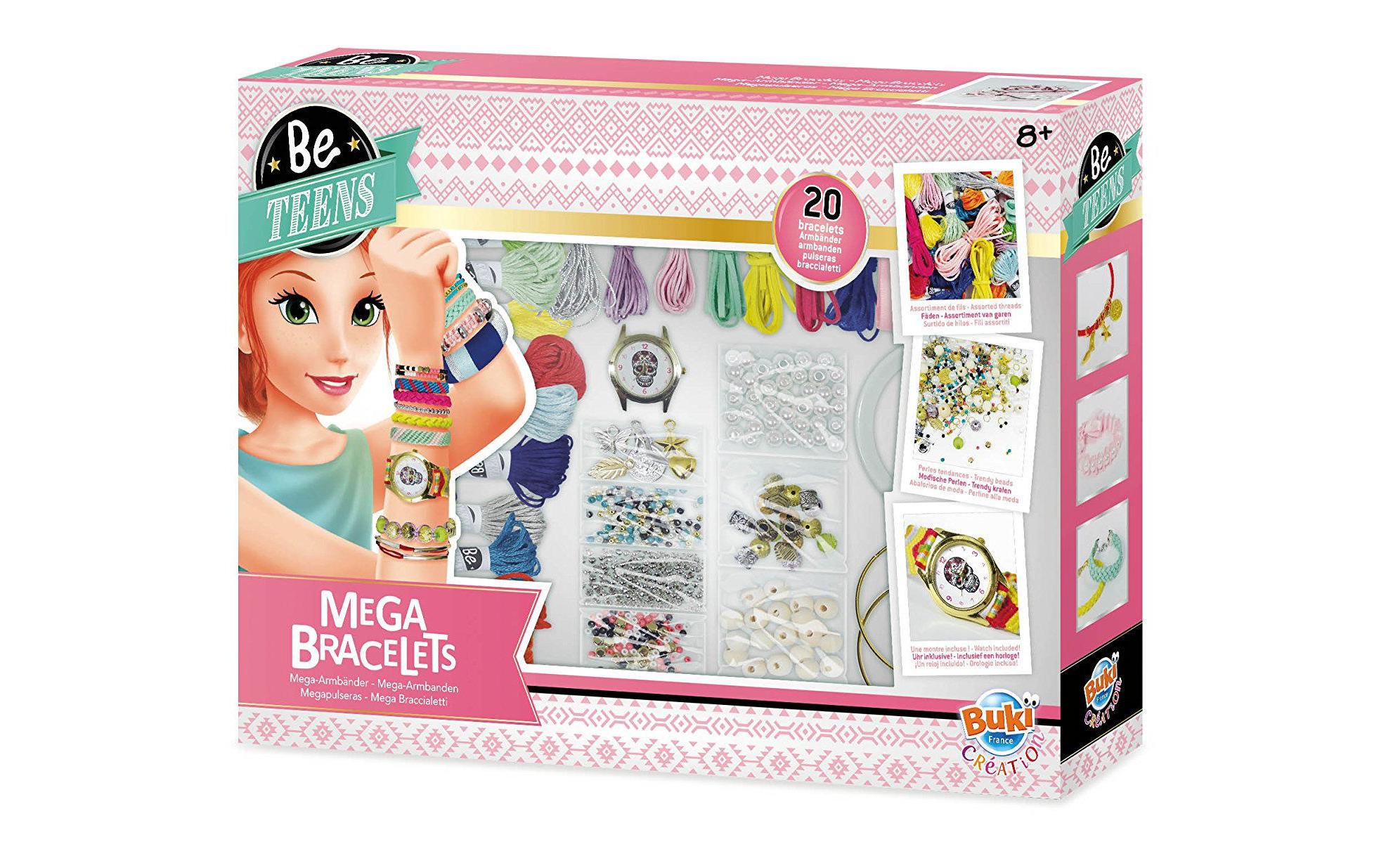 Buki Bastelset Be Teens Mega Armbänder