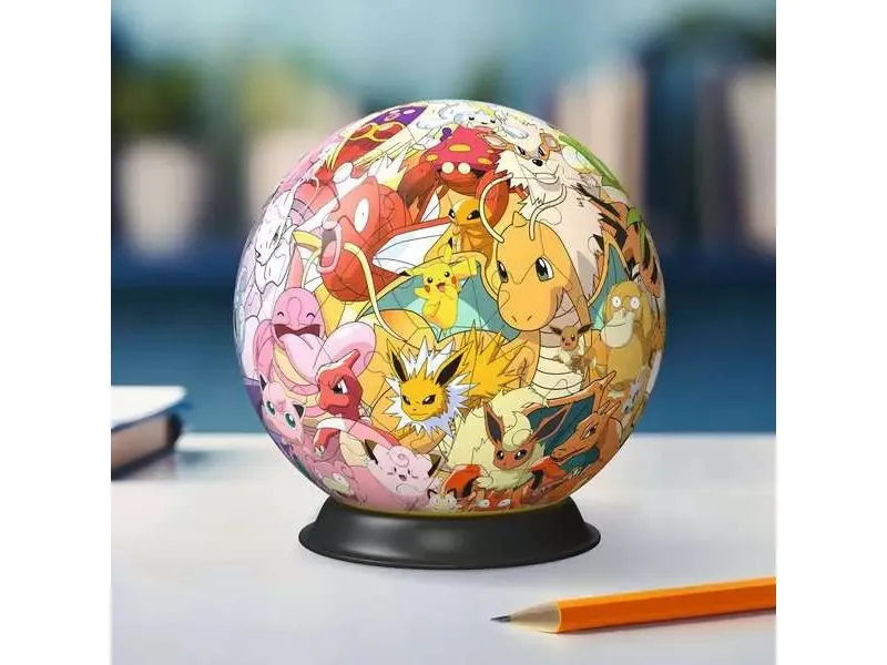 Ravensburger 3D Puzzle Ball: Pokémon – Kanto Region