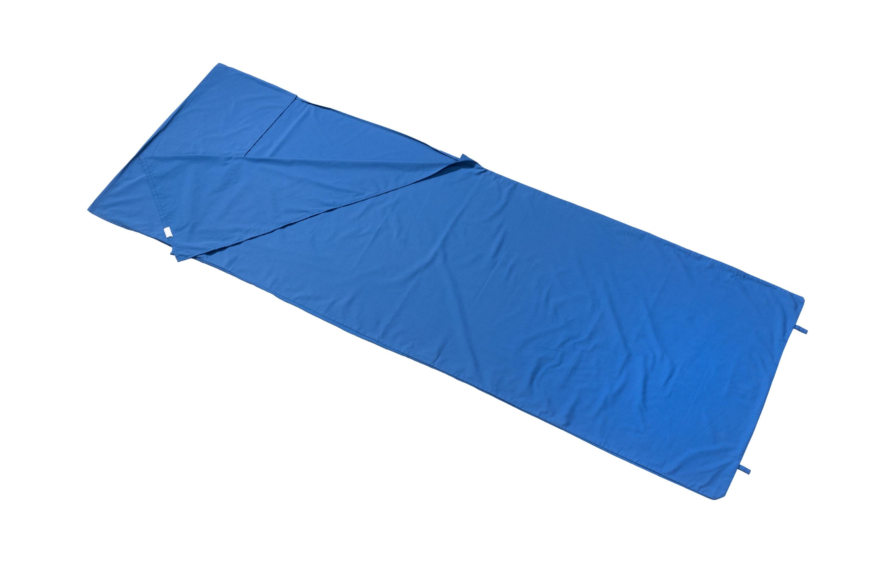 KOOR Schlafsackeinlage Bozoolo Blau Baumwolle 80 x 220 cm KOOR Schlafsackeinlage Bozoolo Blau Baumwolle 80 x 220 cm