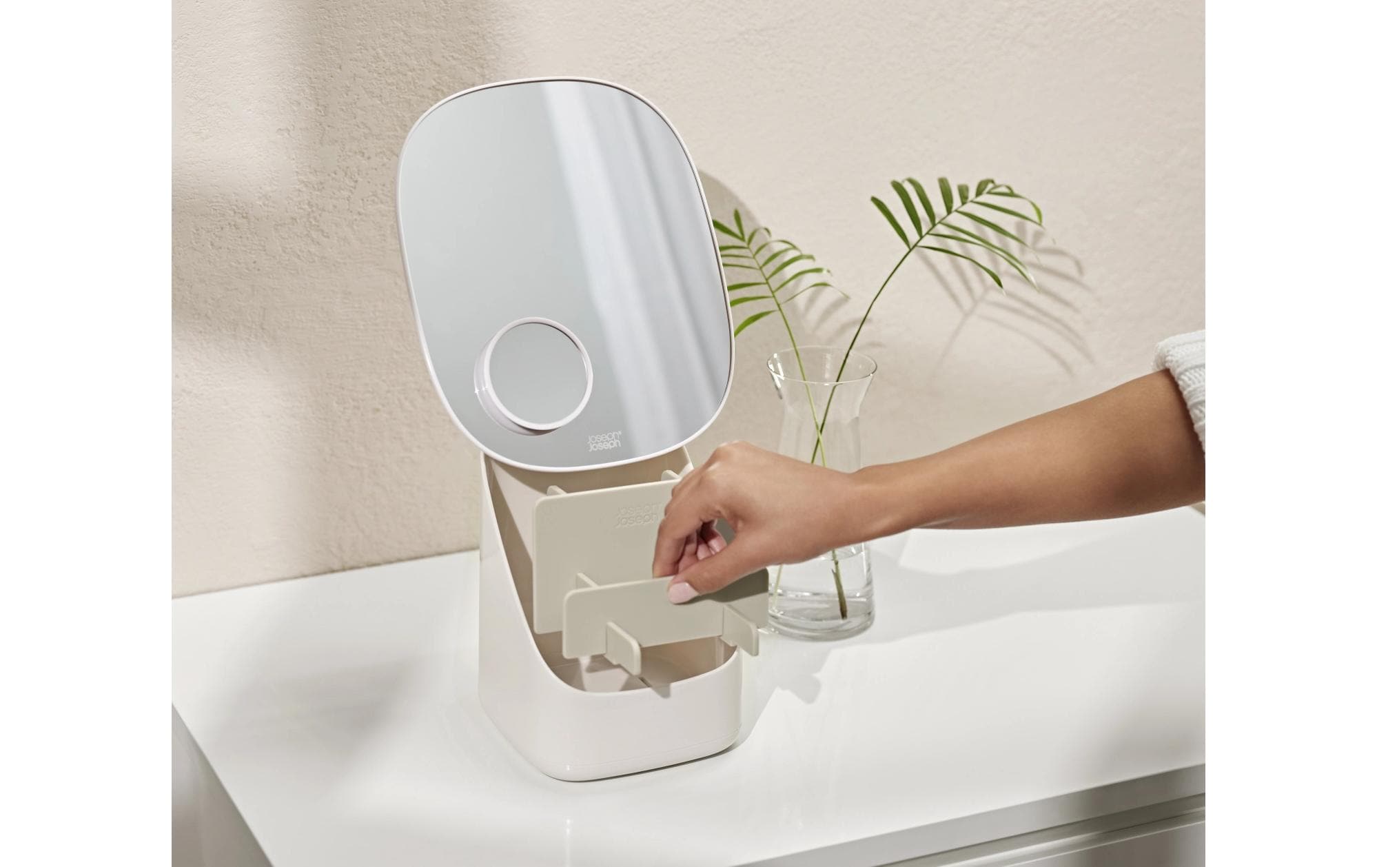 Joseph Joseph Sockelspiegel Viva 21 x 18.5 x 23 cm