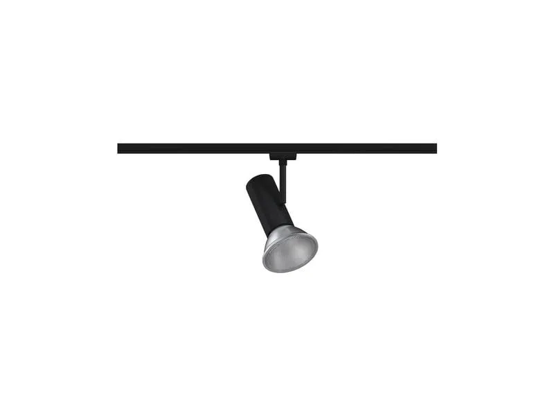 Paulmann Schienenspot URail Apol, 1 x E27, 50 W, Schwarz