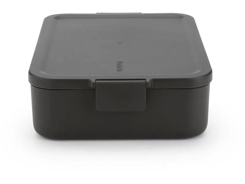 Brabantia Lunchbox Make & Take 2 l, Dunkelgrau