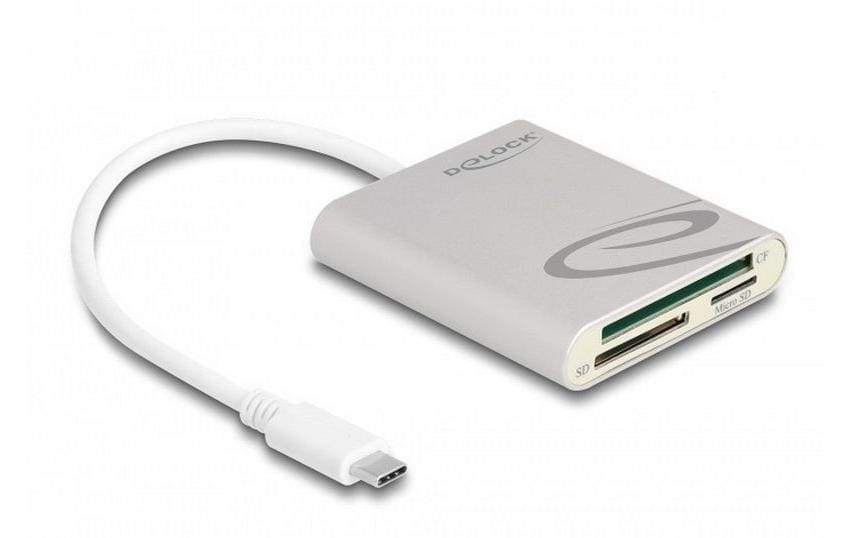 Delock Card Reader Extern Card Reader Extern 91005 USB Typ-C