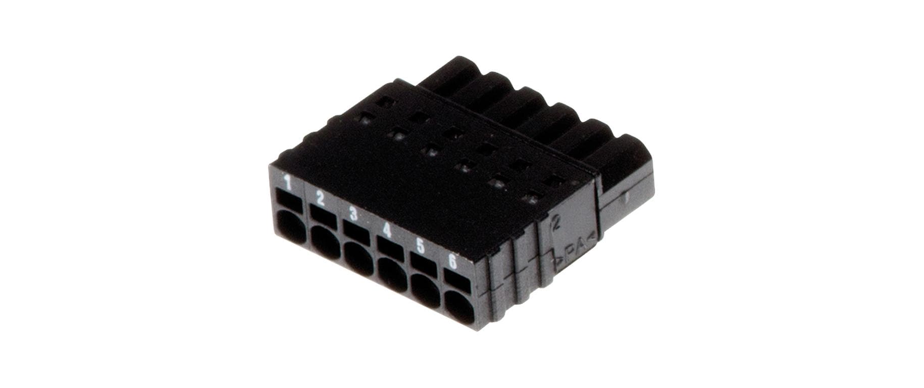 Axis Stecker Connector A 6-pin 2.5 Gerade 10 Stück
