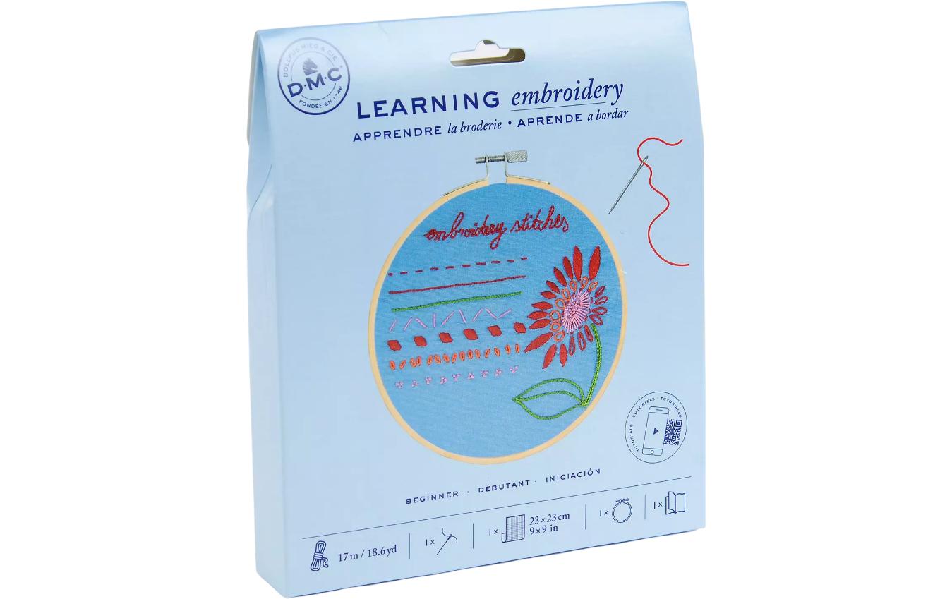 DMC Stickset Starter Kit für Anfänger DMC Stickset Starter Kit für Anfänger
