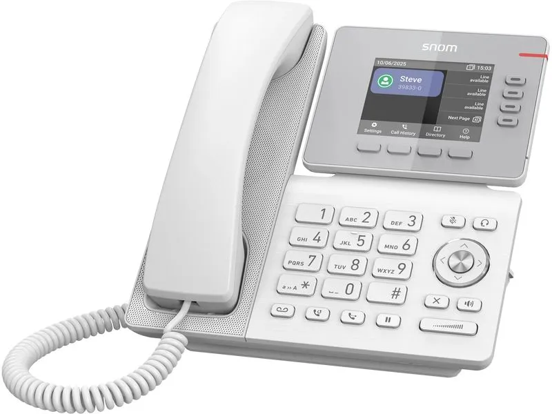 snom Tischtelefon D810W Weiss snom Tischtelefon D810W Weiss