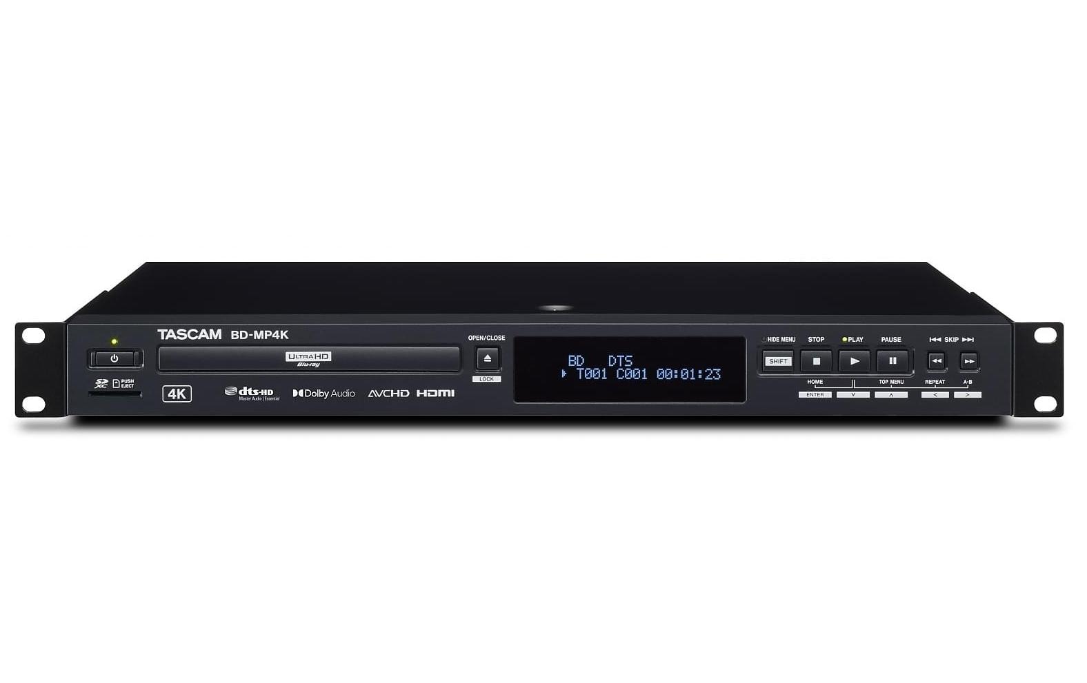 Tascam Player BD-MP4K Tascam Player BD-MP4K