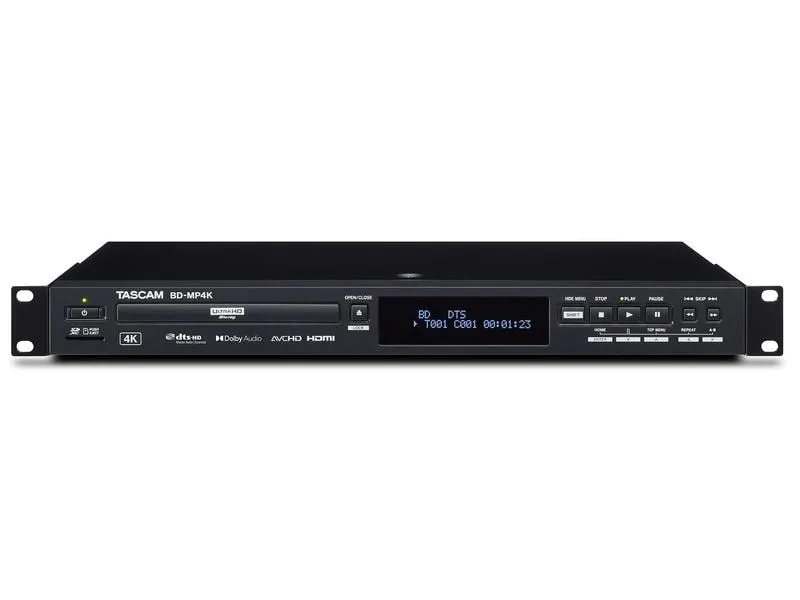 Tascam Player BD-MP4K Tascam Player BD-MP4K