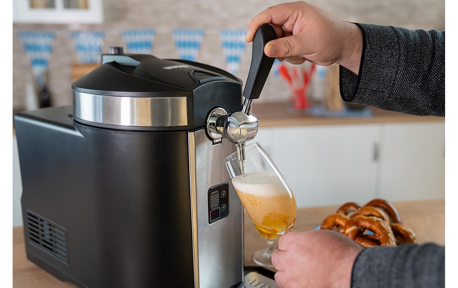 Unold Bierkühler Franzl Schwarz/Silber