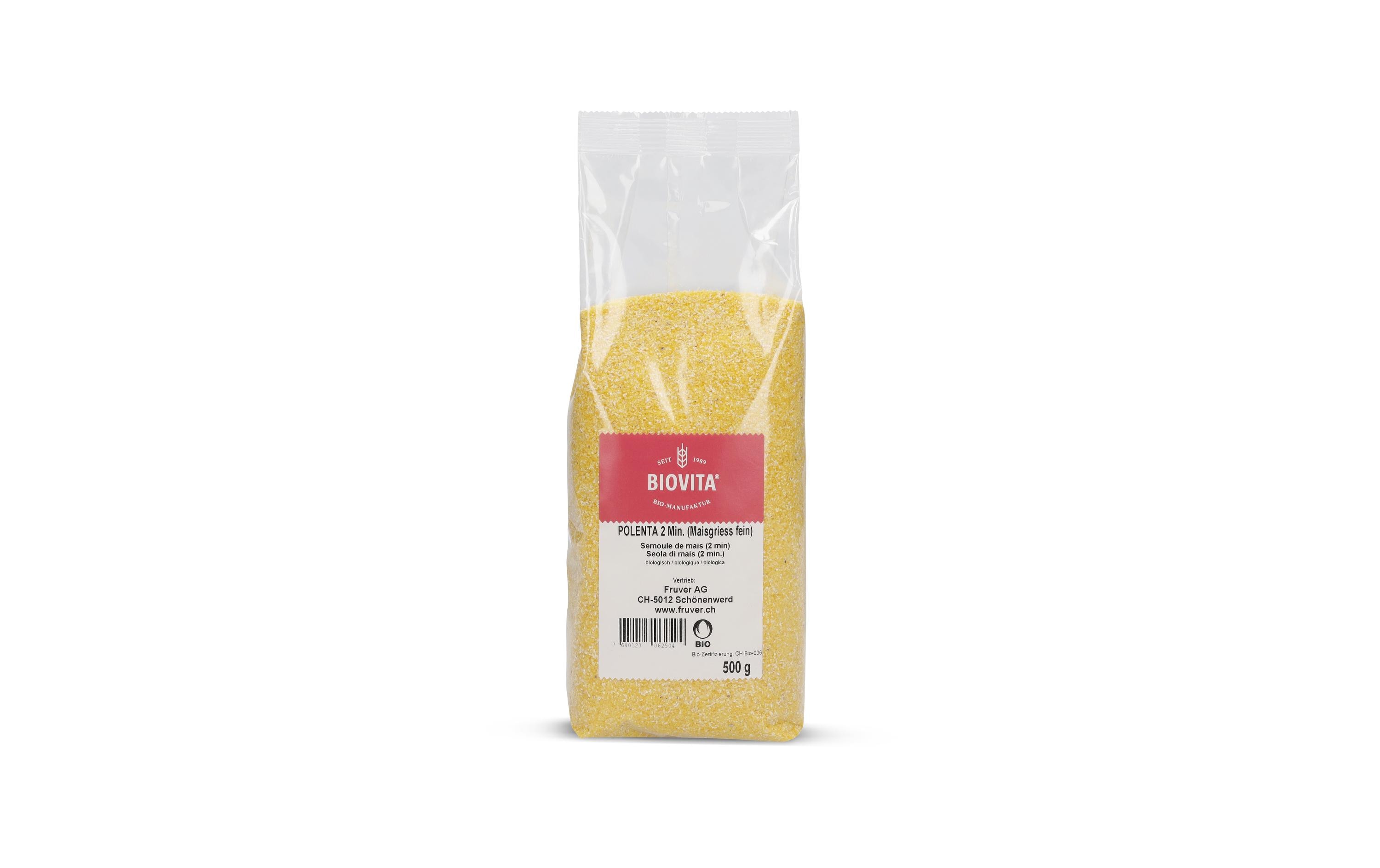 Biovita Polenta 2-Minuten 500 g