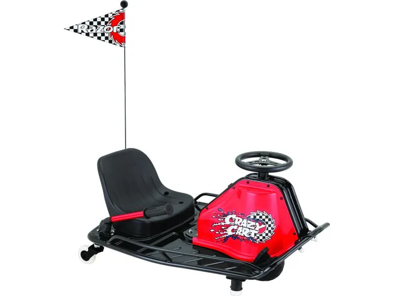 Razor Crazy Cart – Schwarz