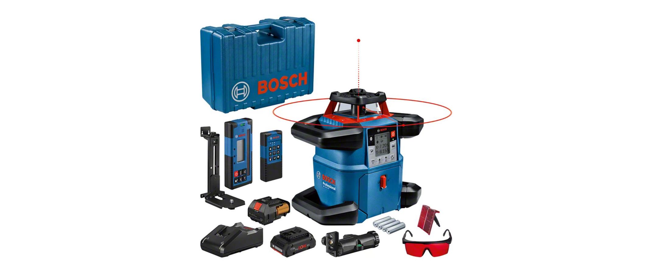 Bosch Professional Rotationslaser GRL 600 CHV, Kit, 600 m Bosch Professional Rotationslaser GRL 600 CHV, Kit, 600 m
