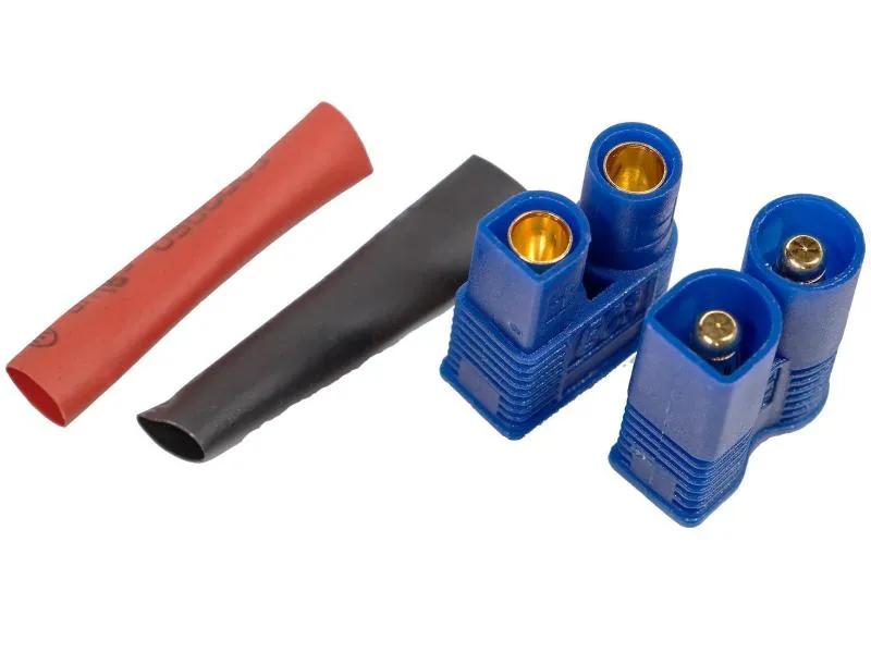 EP Stecker EC3, mit Lötfahnen, 1 Paar
