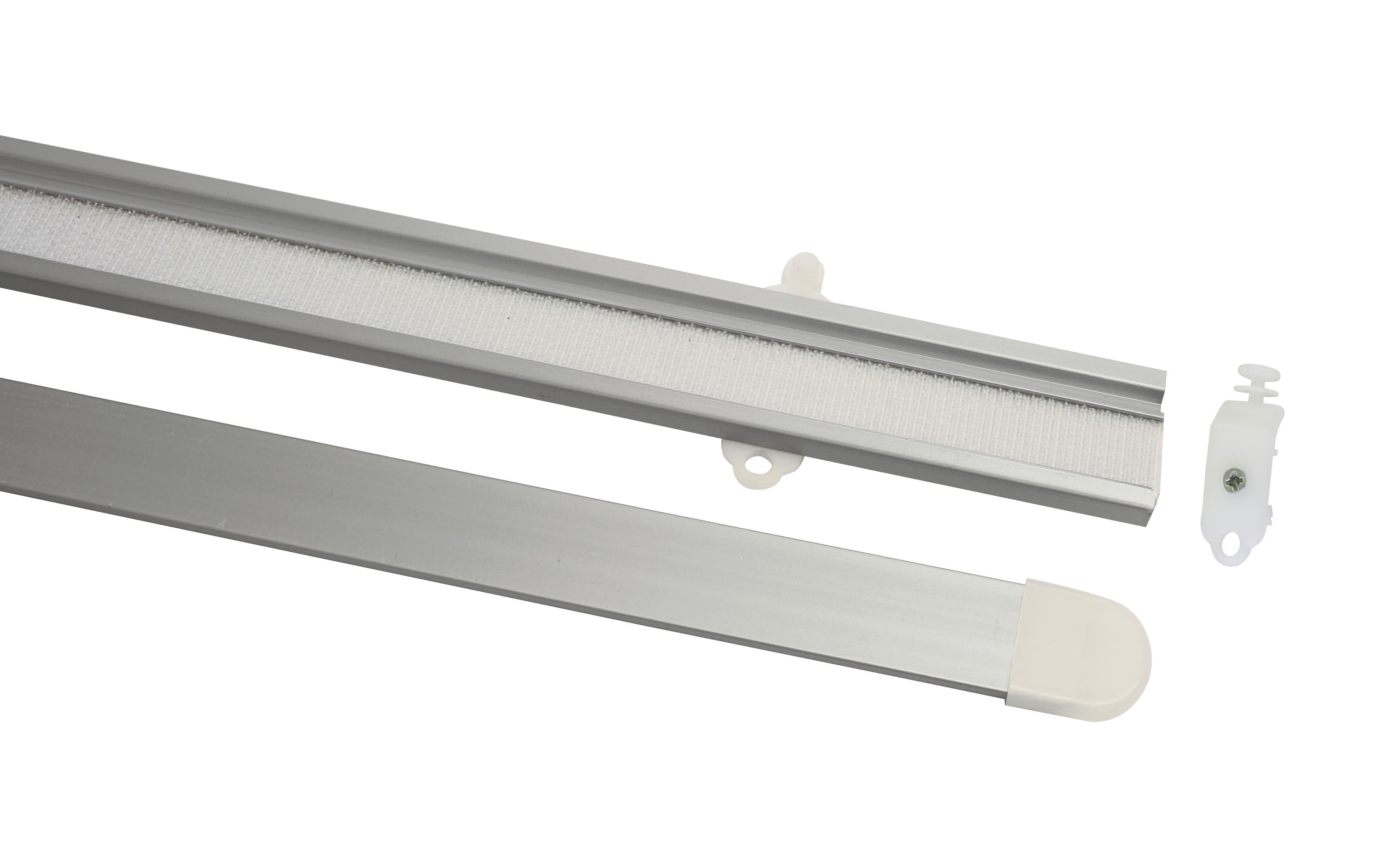 Gardinia Paneelwagen mit Beschwerungsprofil 60 cm, Silber