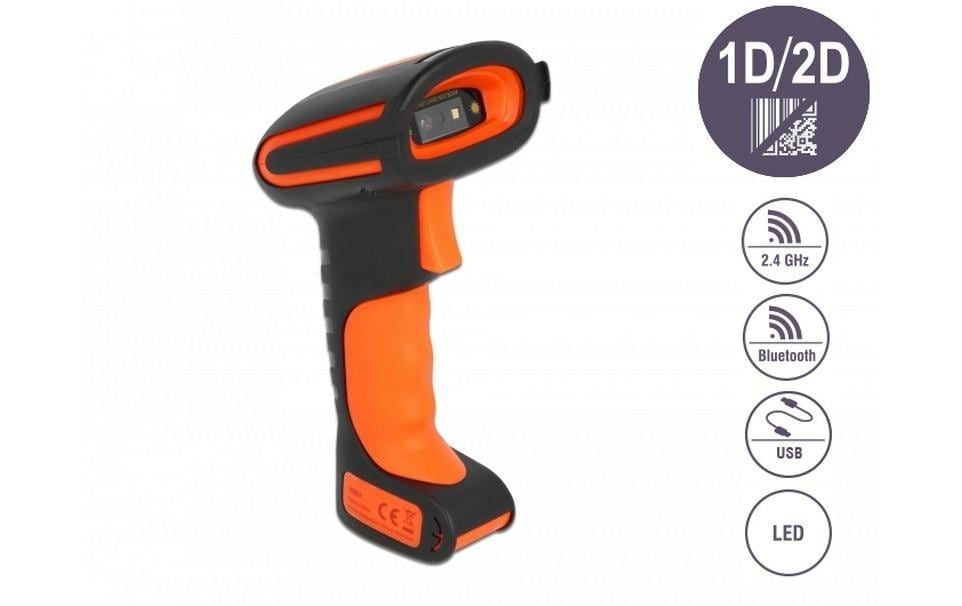 Delock Barcode Scanner 90507 - 1D/2D Delock Barcode Scanner 90507 - 1D/2D