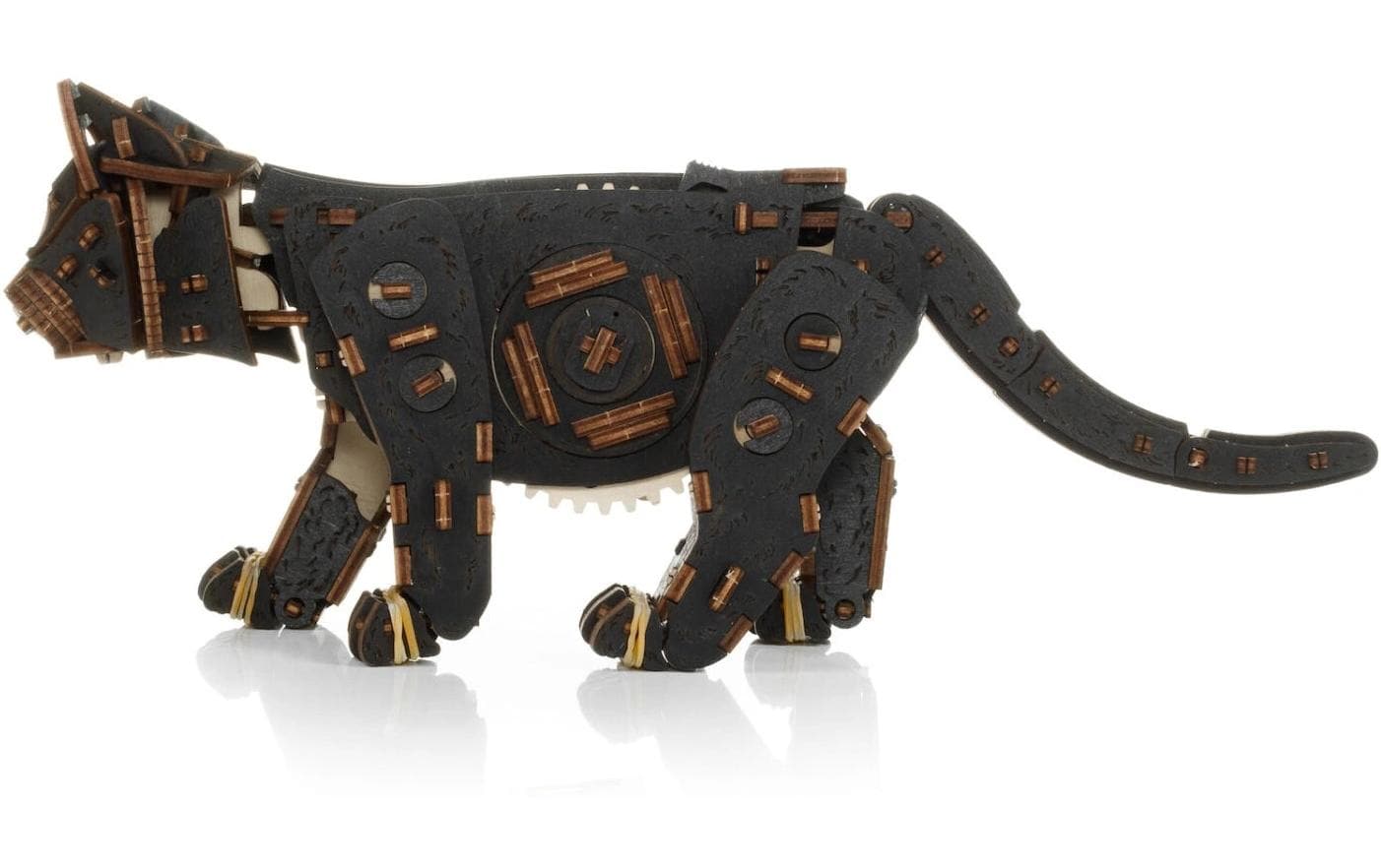 Eco-Wood-Art Bausatz Kätzchen Schwarz Eco-Wood-Art Bausatz Kätzchen Schwarz