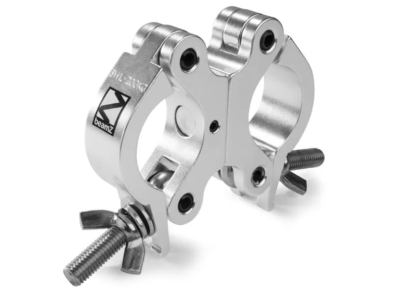 BeamZ Clamp BC50-200D 48-51 mm Silber BeamZ Clamp BC50-200D 48-51 mm Silber