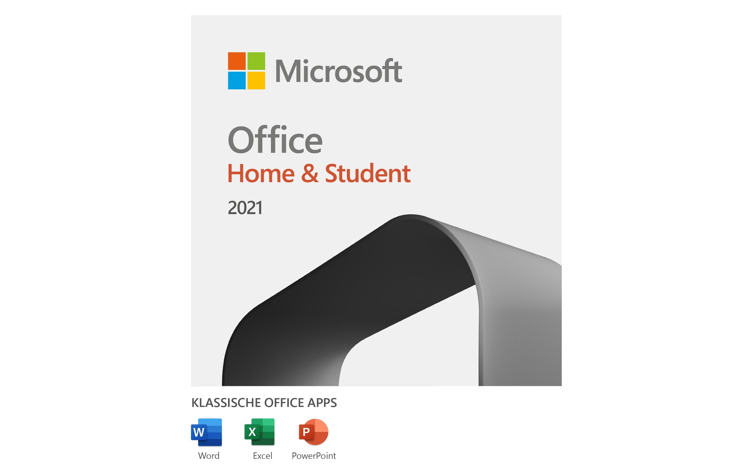 Microsoft Office Home & Student 2021 ESD, Vollversion, ML
