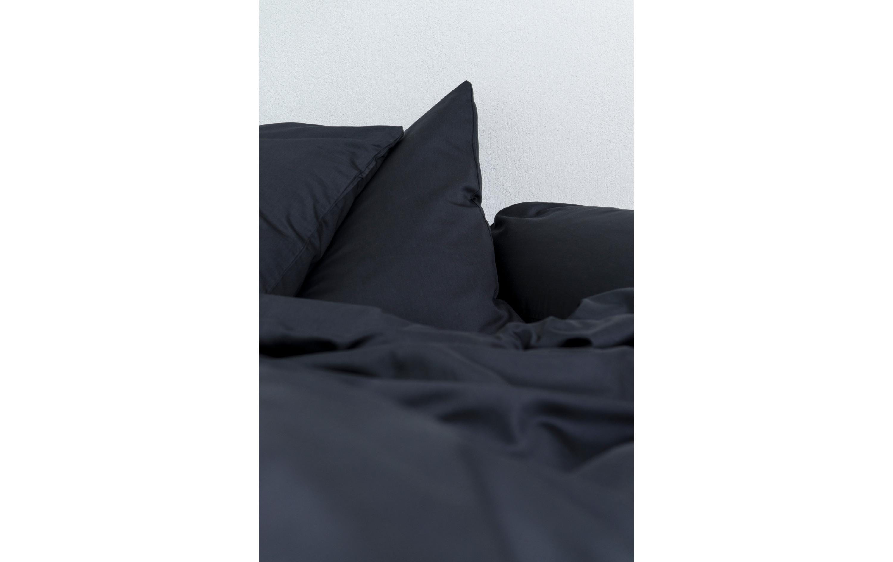 Nobilium Kopfkissenbezug Oni 50 x 70 cm, Anthrazit