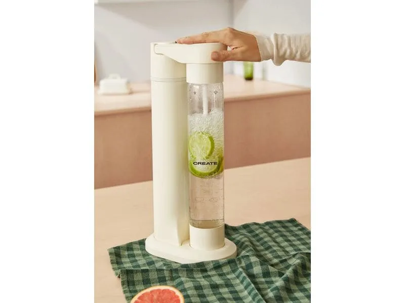 Create Wassersprudler Soda Maker Studio – Basic Set Crème Create Wassersprudler Soda Maker Studio – Basic Set Crème