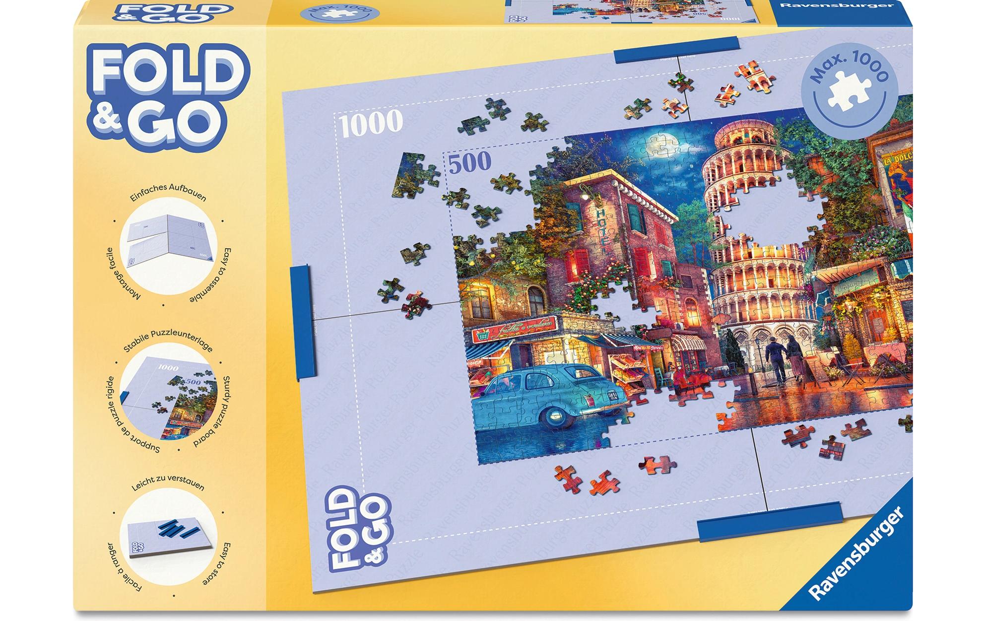 Ravensburger Faltbares Puzzletablett Fold & Go