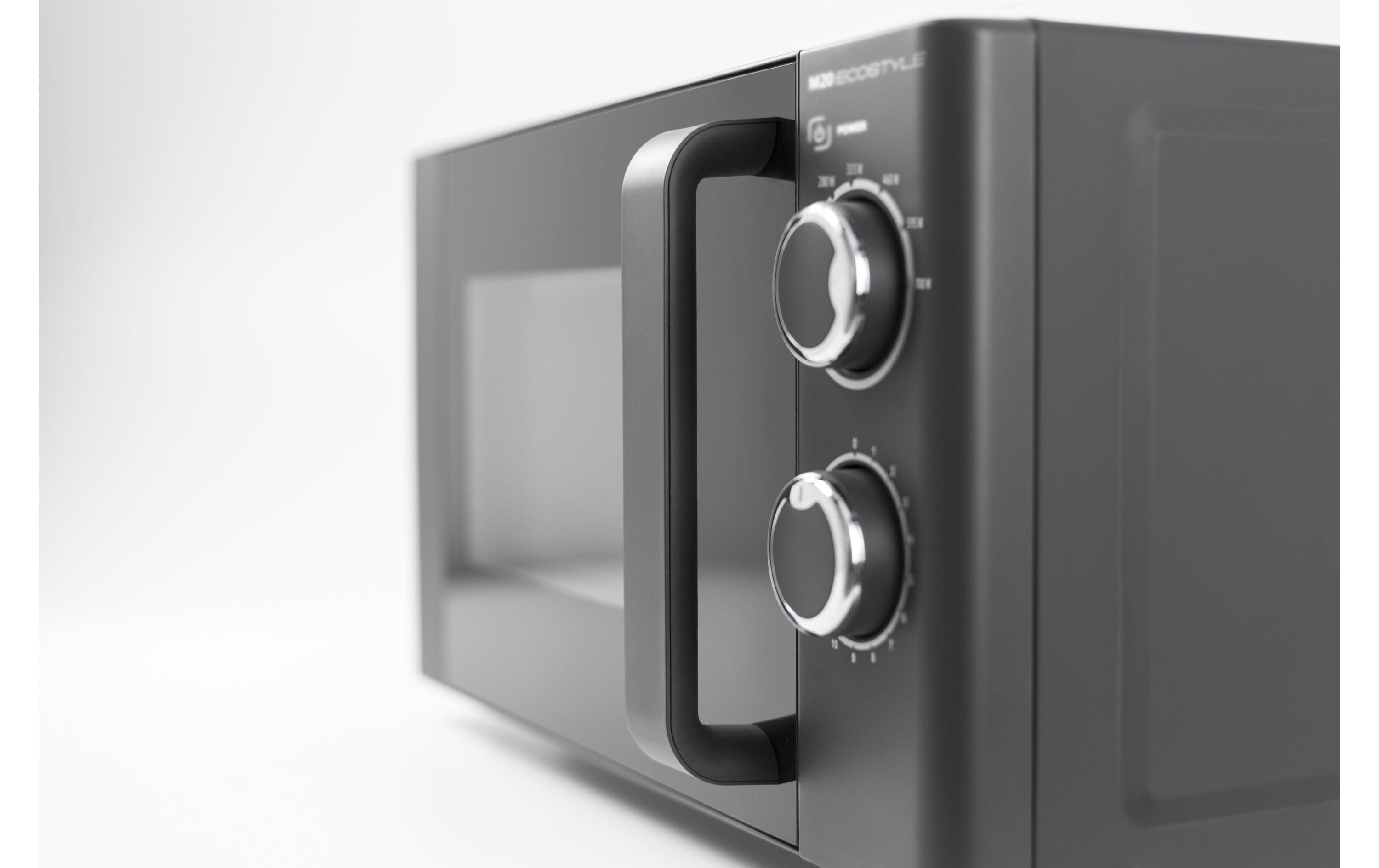 Caso Mikrowelle M20 Ecostyle Grau/Schwarz
