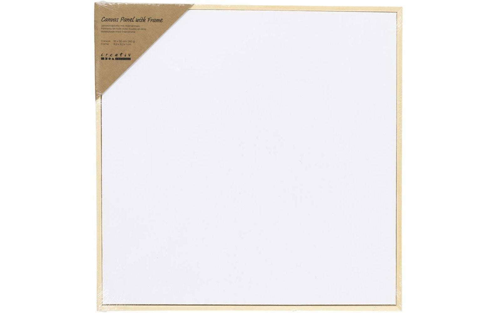 Creativ Company Keilrahmen 30 x 30 cm, Weiss, 1 Stück Creativ Company Keilrahmen 30 x 30 cm, Weiss, 1 Stück