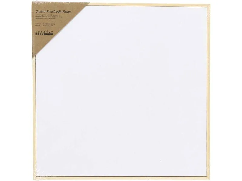 Creativ Company Keilrahmen 30 x 30 cm, Weiss, 1 Stück Creativ Company Keilrahmen 30 x 30 cm, Weiss, 1 Stück