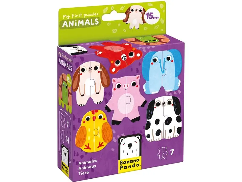 Banana Panda Puzzle My First Animals aus Karton Banana Panda Puzzle My First Animals aus Karton