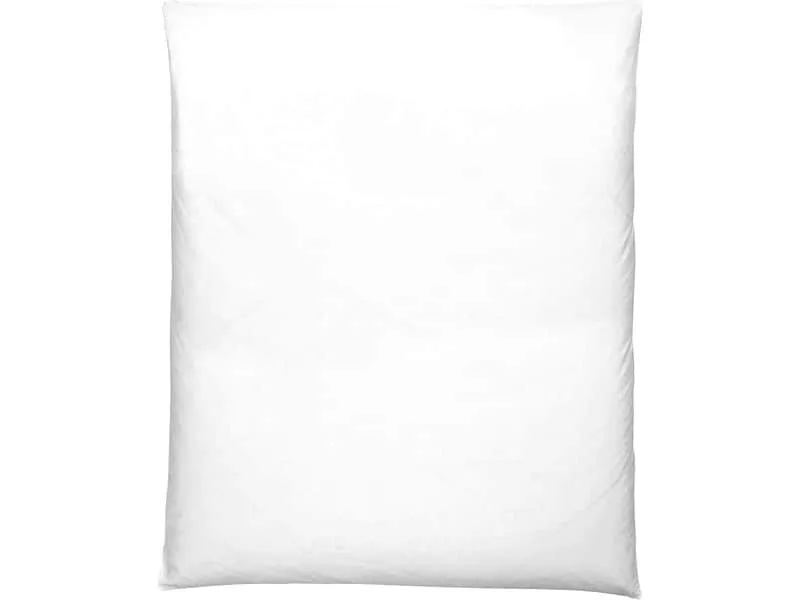 Home Fashion Duvetbezug Halbleinen uni weiss 160 x 210 cm