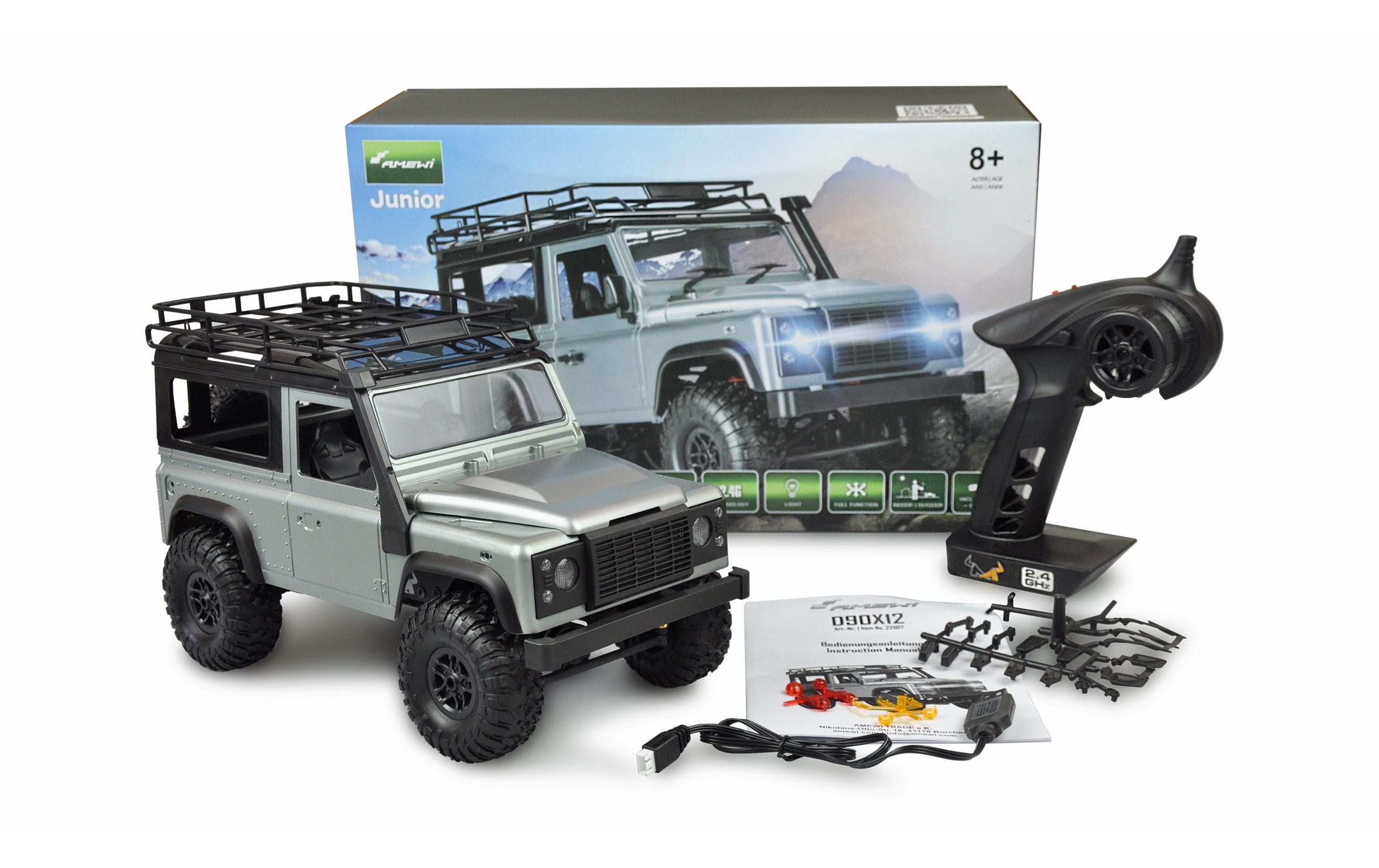 Amewi Crawler D90X12 4WD, RTR, 1:12 Amewi Crawler D90X12 4WD, RTR, 1:12