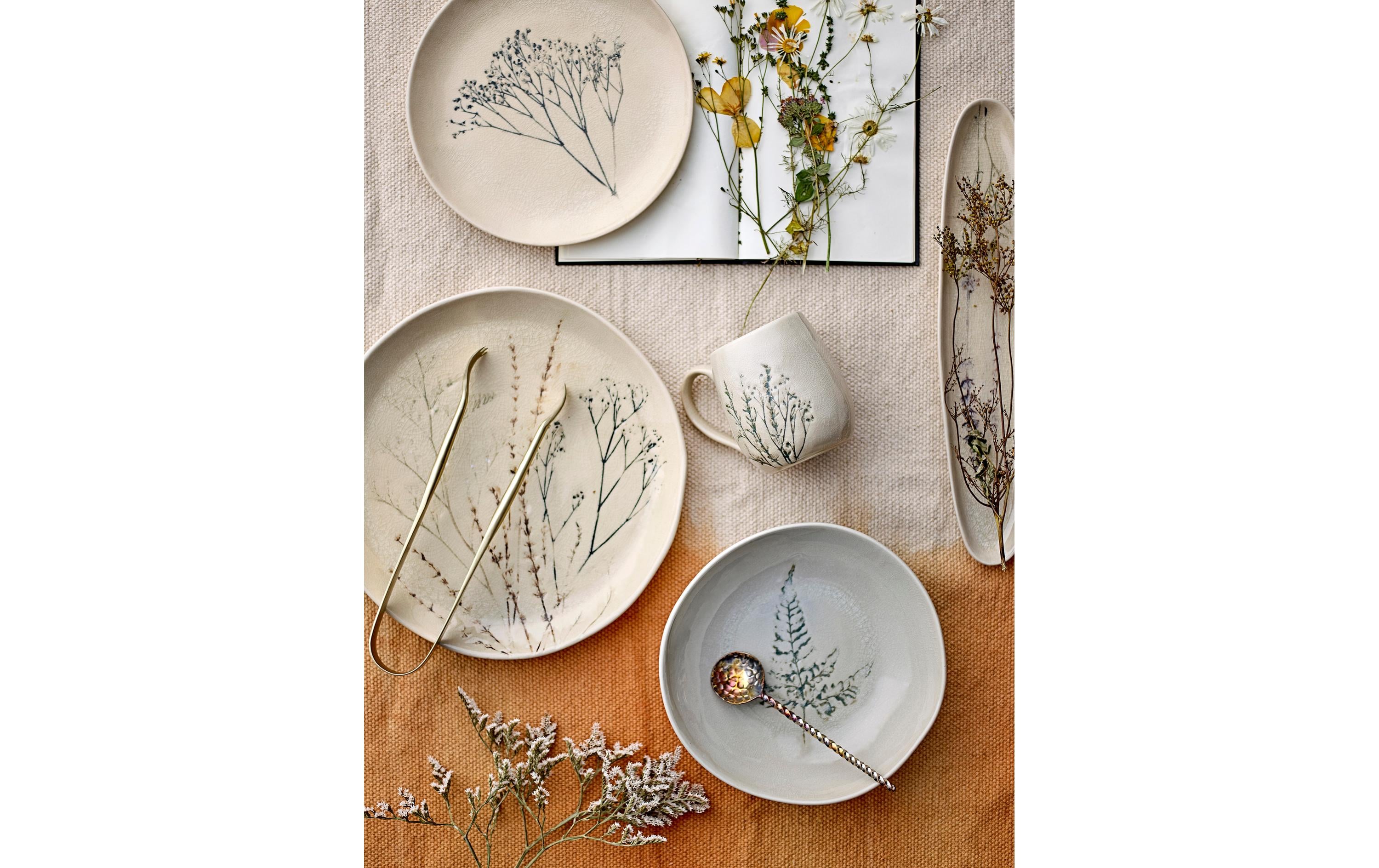 Bloomingville Speise-Service Bea 12-teilig, Nature