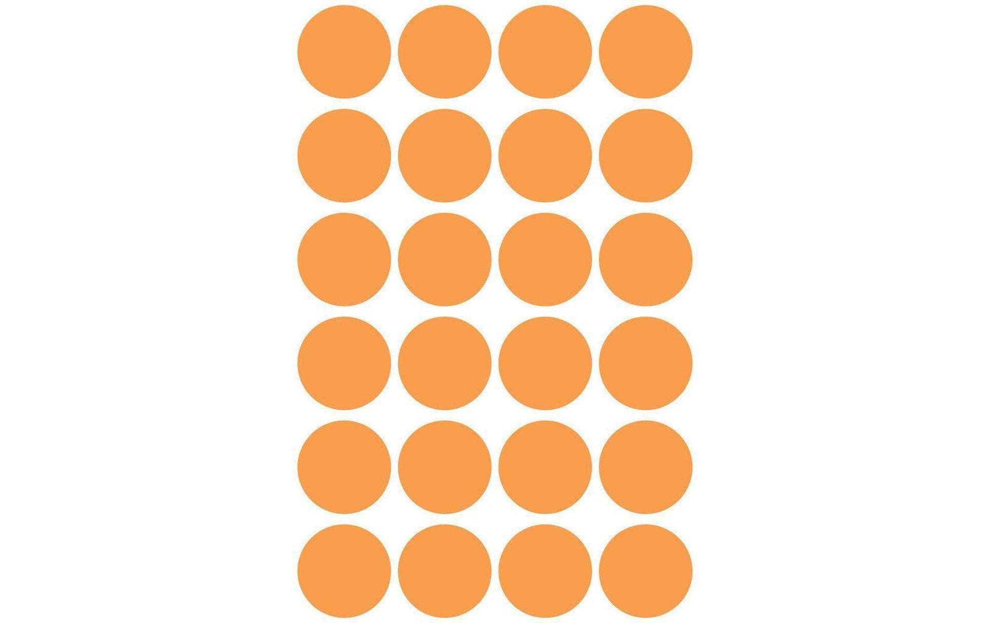 Avery Zweckform Klebepunkte 18 mm Neonorange