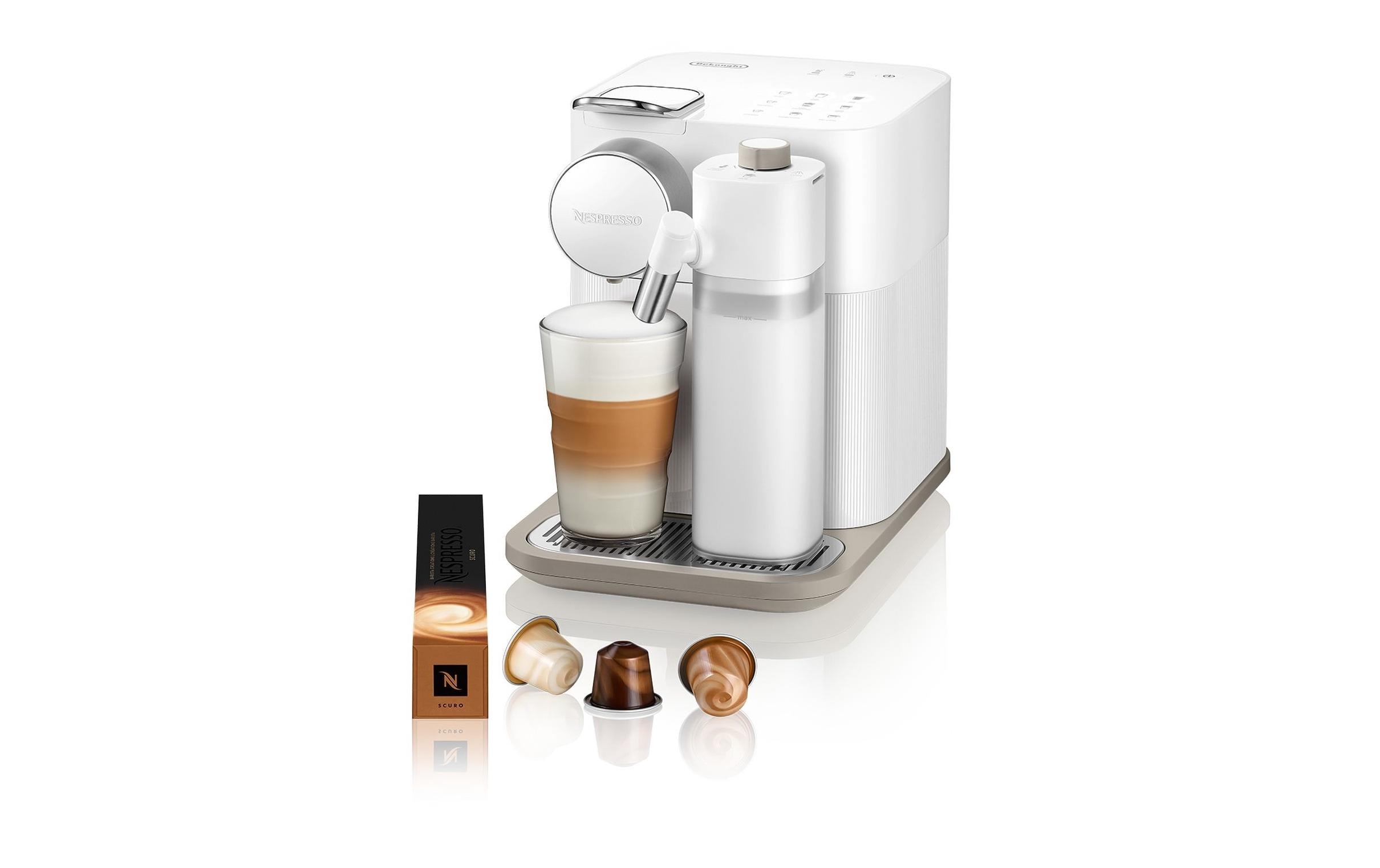 De'Longhi Kaffeemaschine Nespresso Gran Lattissima EN 640.W Weiss