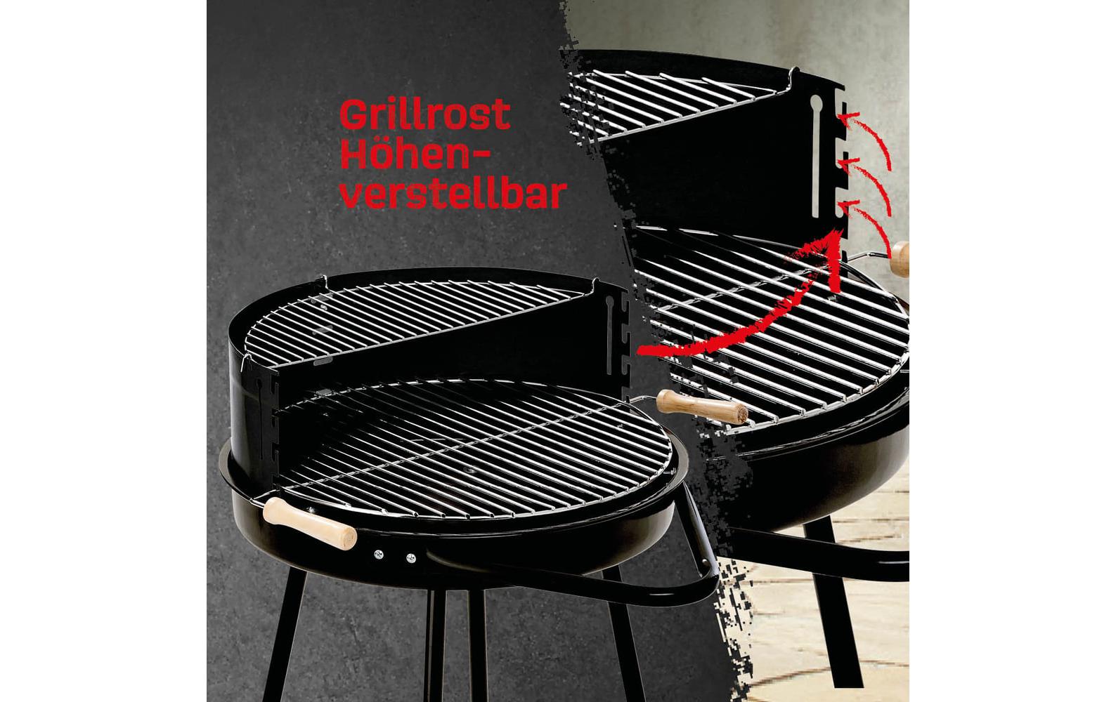 Landmann Holzkohlegrill - 66.5 cm - Schwarz Landmann Holzkohlegrill - 66.5 cm - Schwarz